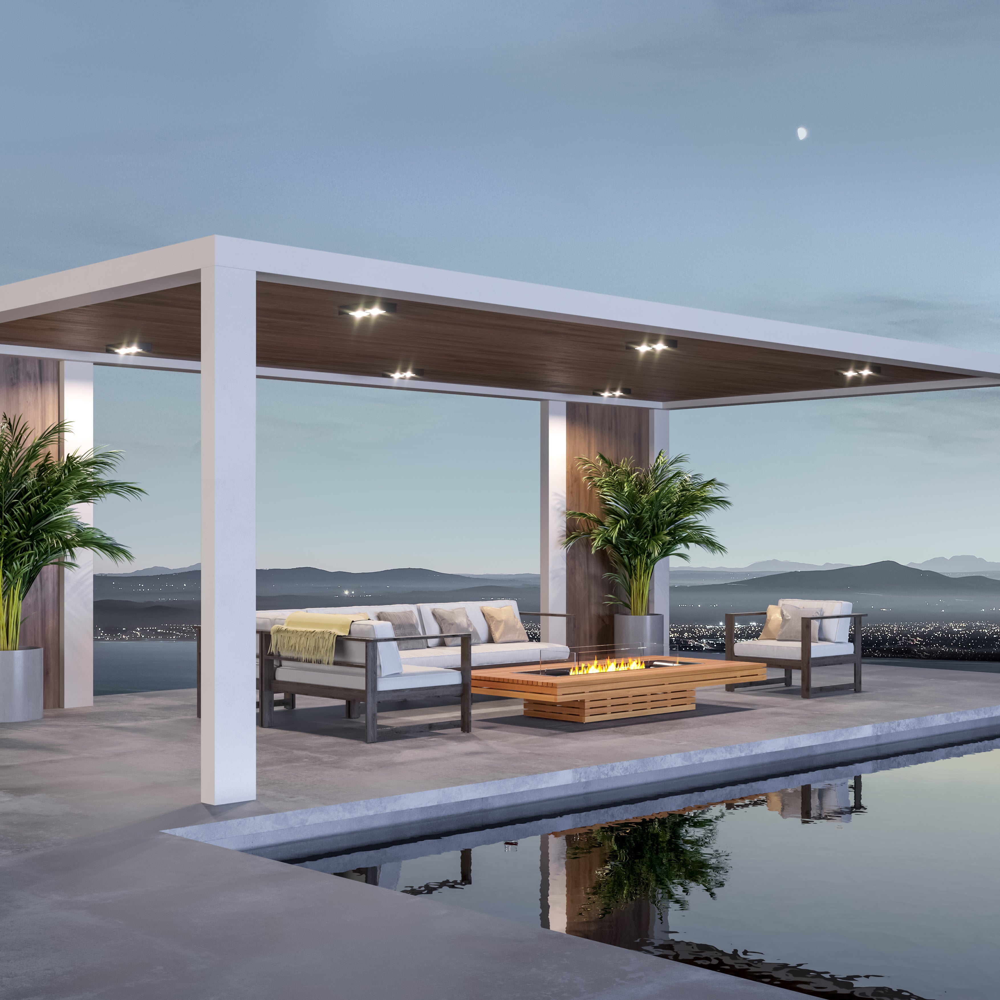 GIN 90 (LOW) FIRE PIT TABLE - ETHANOL