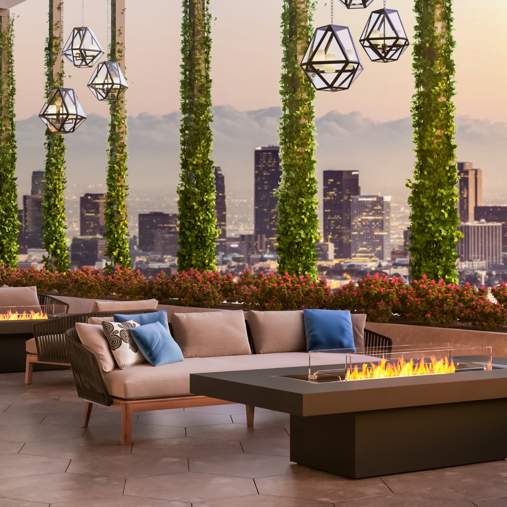 GIN 90 (CHAT) FIRE PIT TABLE - ETHANOL