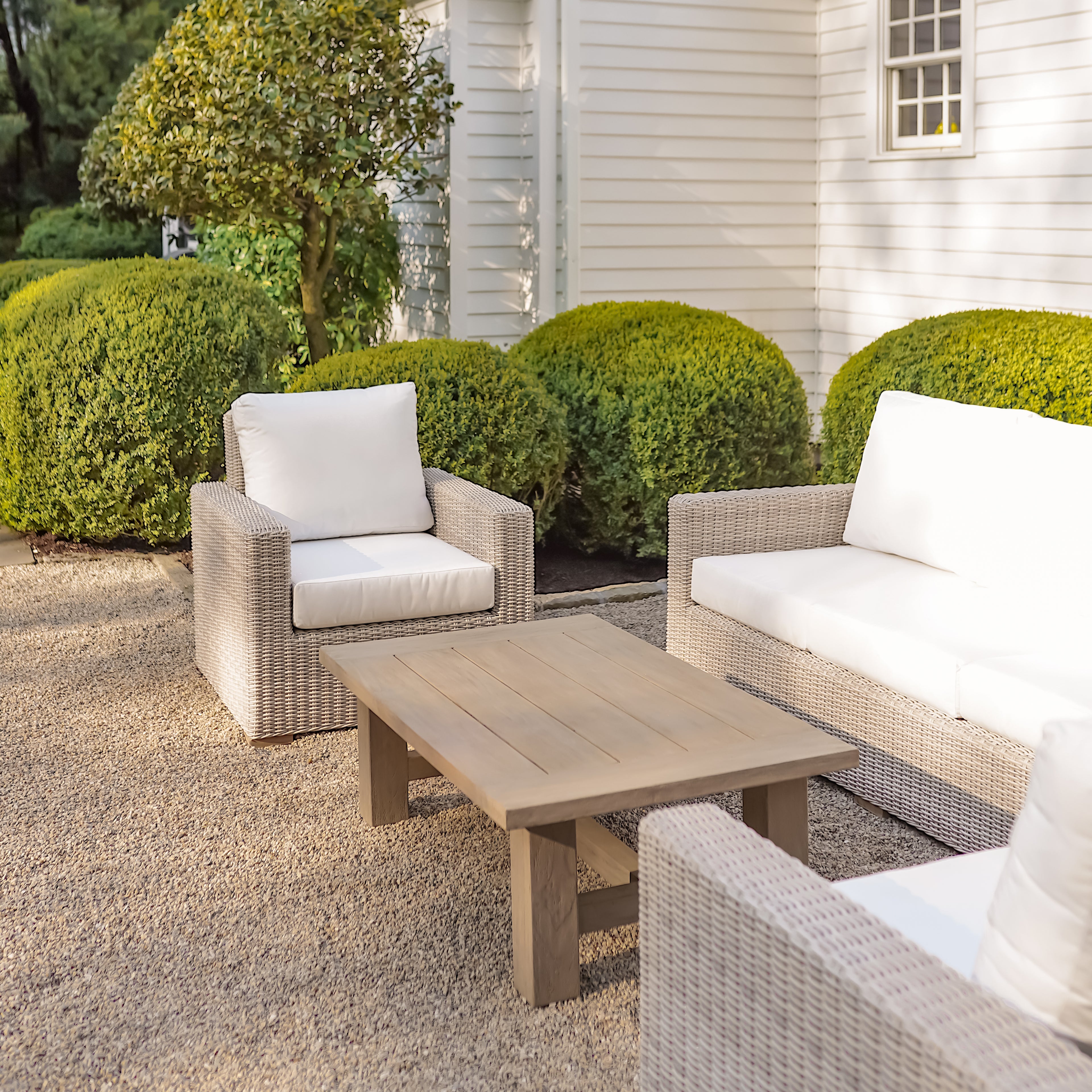 Monday Coffee Table - Brushed Teak