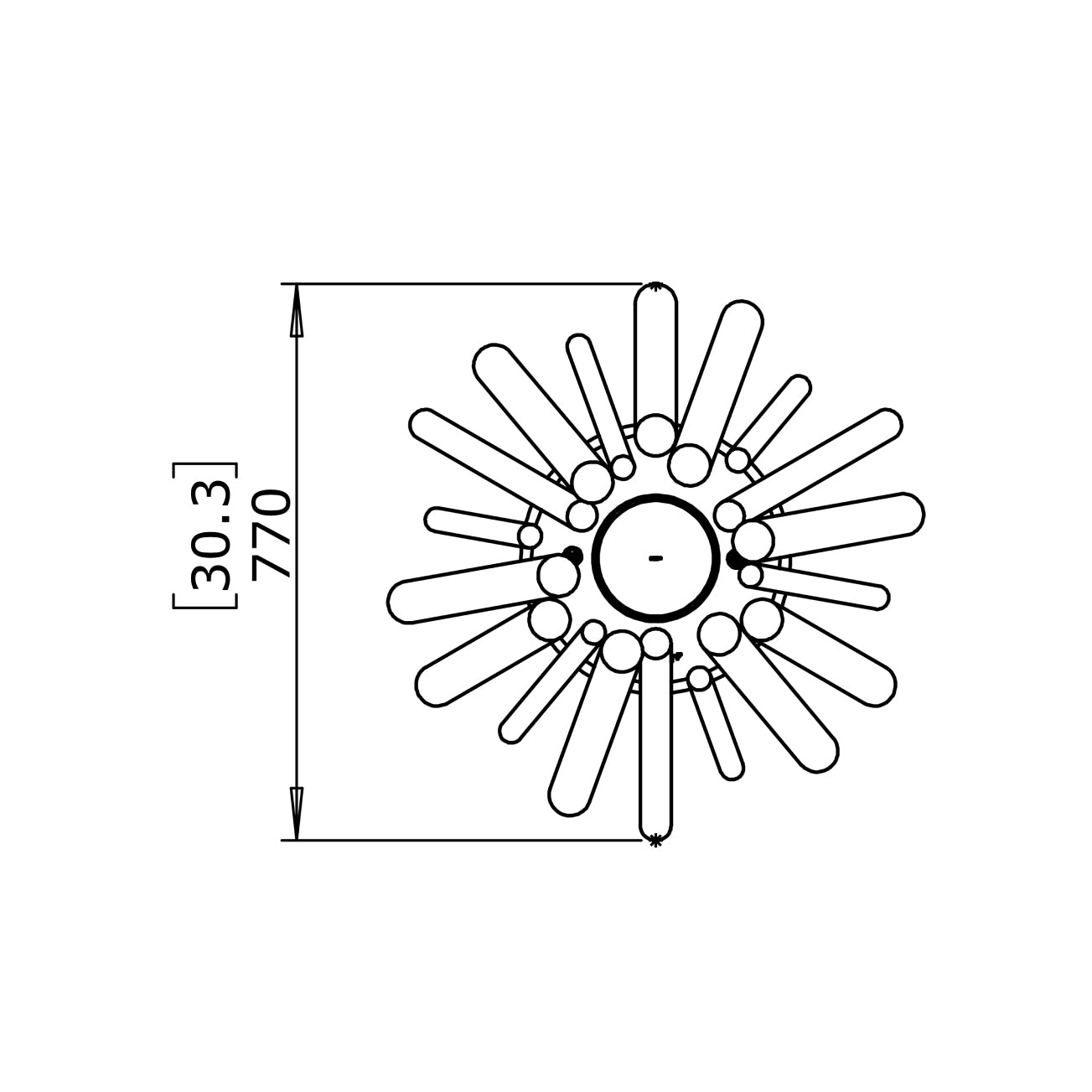 STIX 8 PORTABLE FIRE PIT - ETHANOL