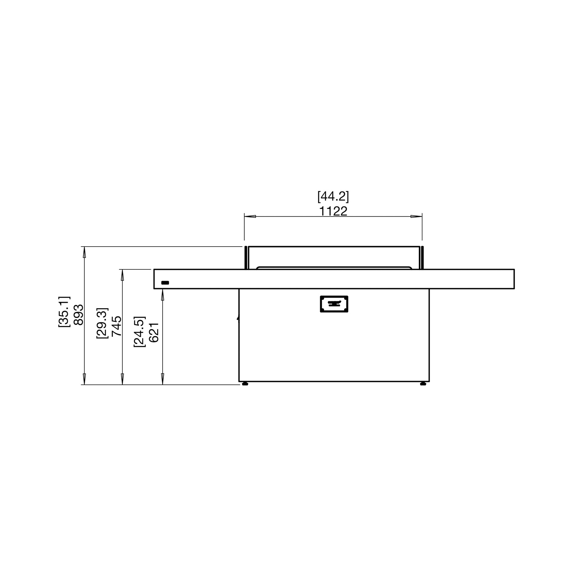 GIN 90 (DINING) FIRE PIT TABLE - NATURAL GAS / LIQUID PROPANE