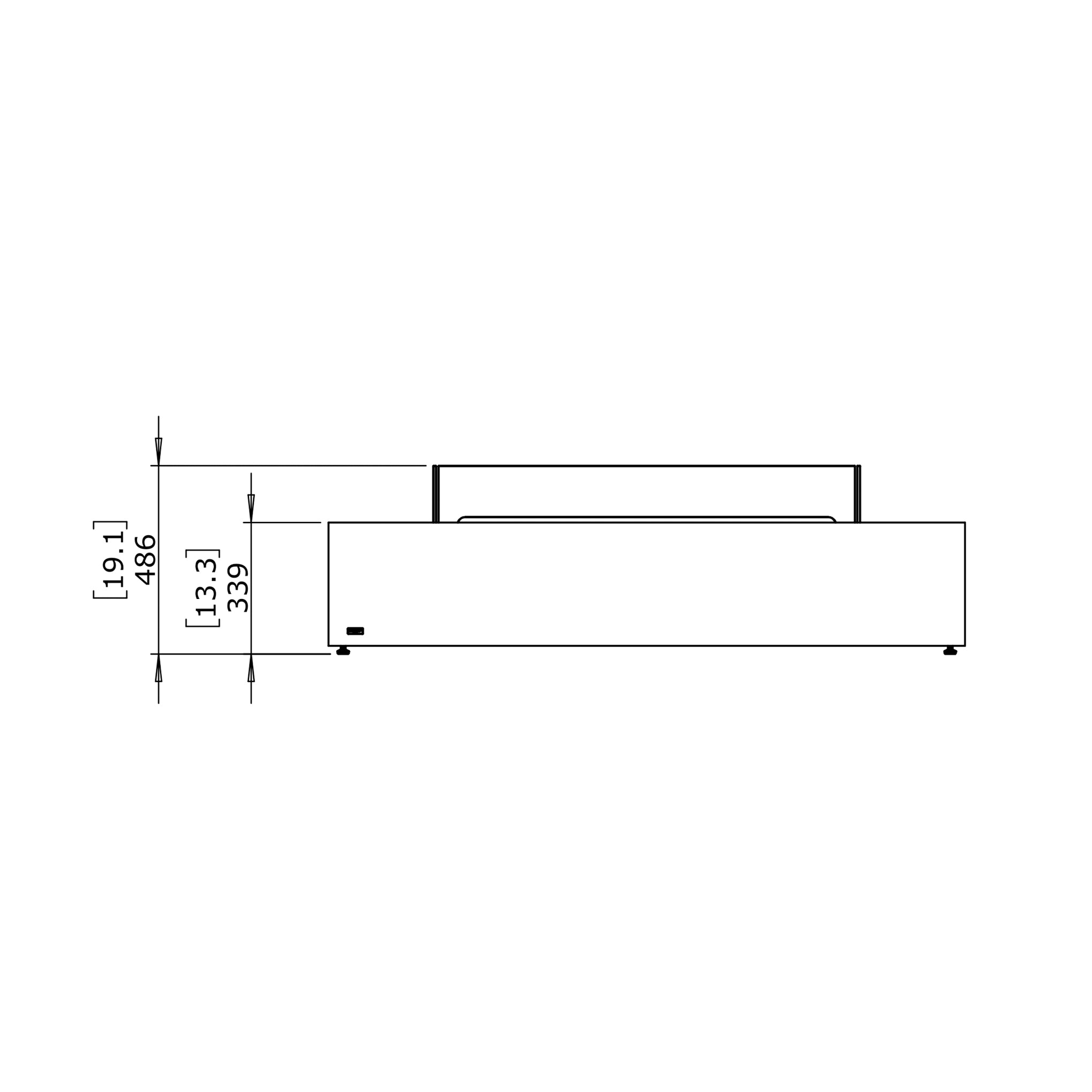 WHARF 65 FIRE PIT TABLE - ETHANOL