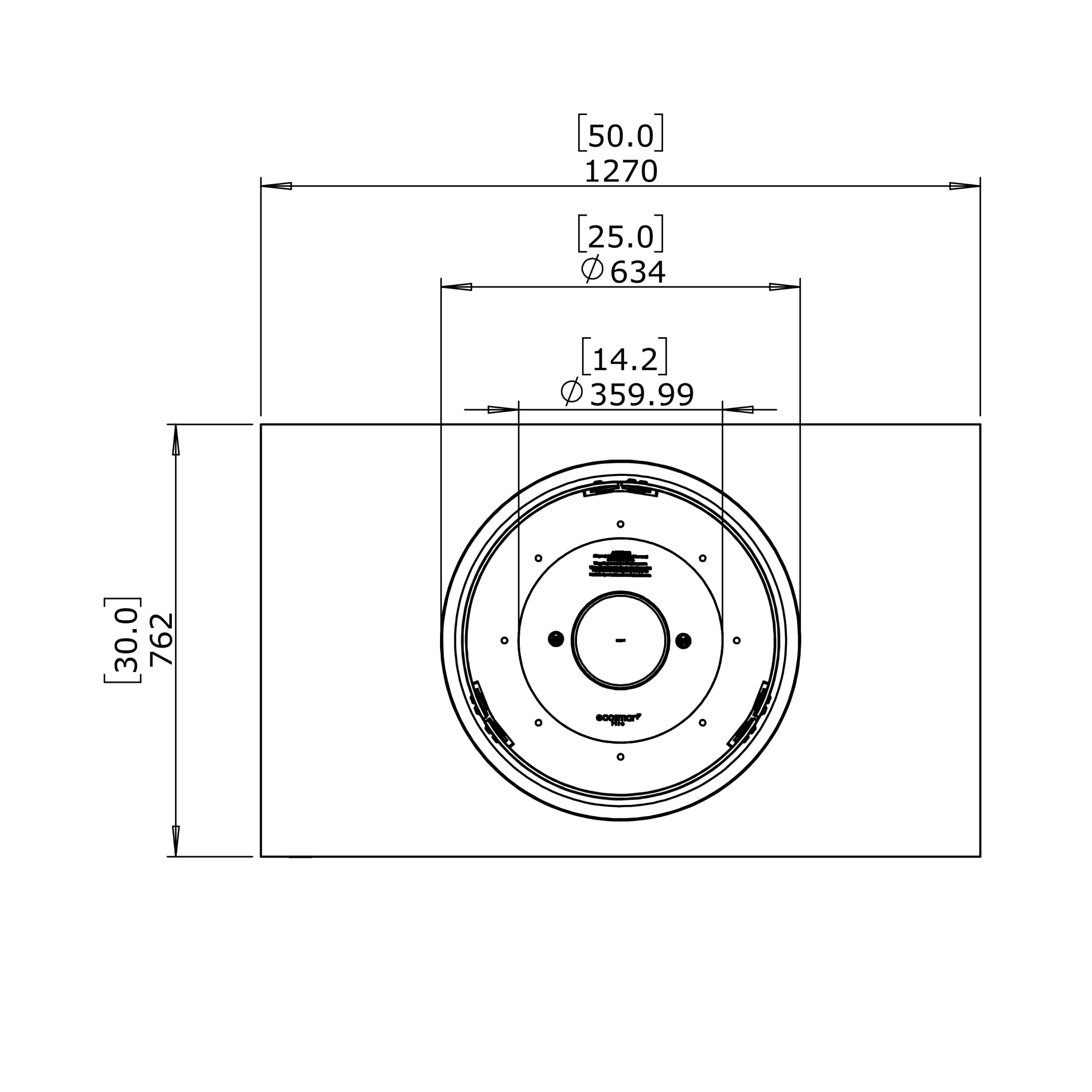MARTINI 50 FIRE PIT TABLE - ETHANOL