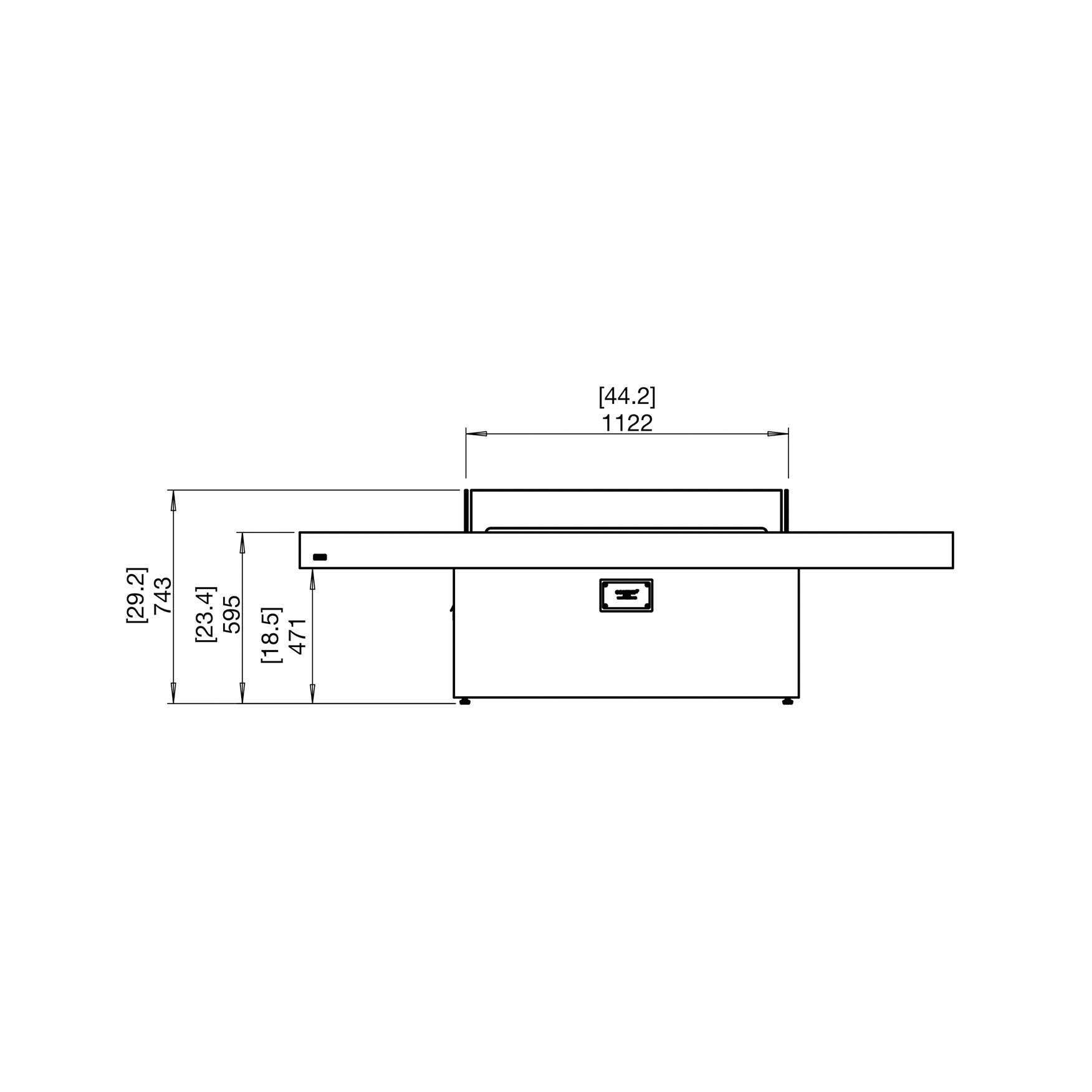 GIN 90 (CHAT) FIRE PIT TABLE - NATURAL GAS / LIQUID PROPANE