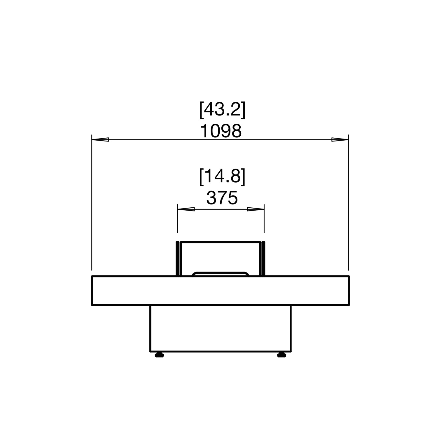 GIN 90 (LOW) FIRE PIT TABLE - ETHANOL