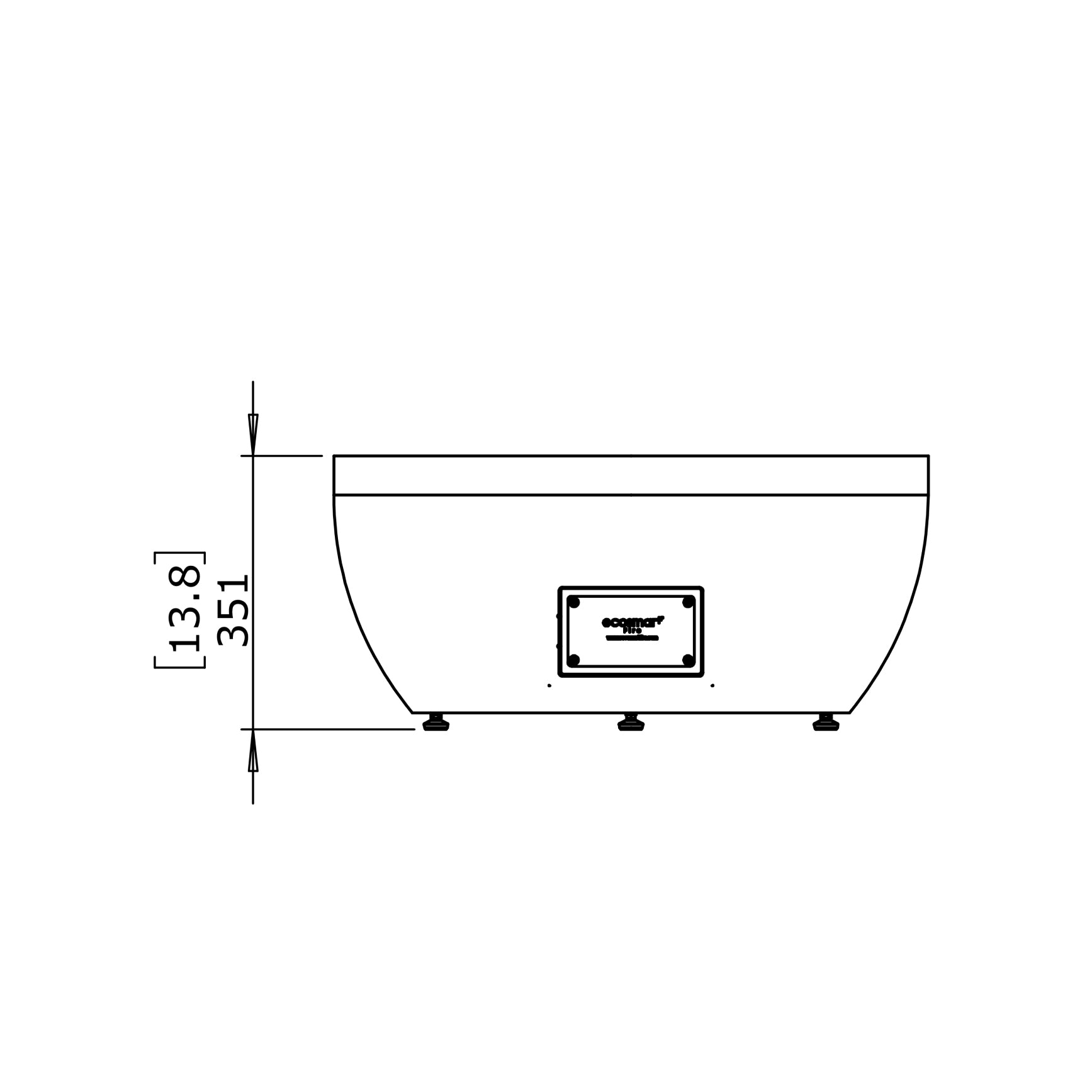 POD 30 FIRE PIT BOWL - ETHANOL