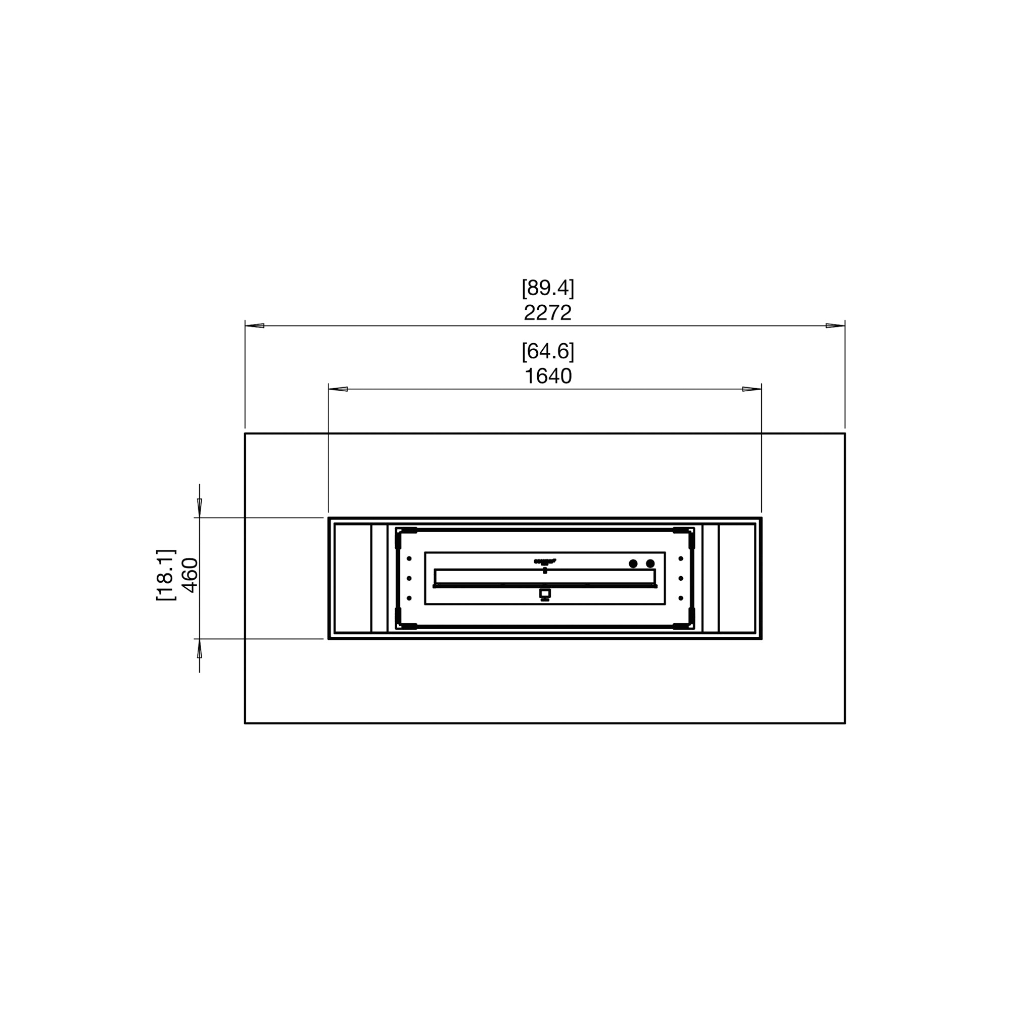 GIN 90 (LOW) FIRE PIT TABLE - NATURAL GAS / LIQUID PROPANE