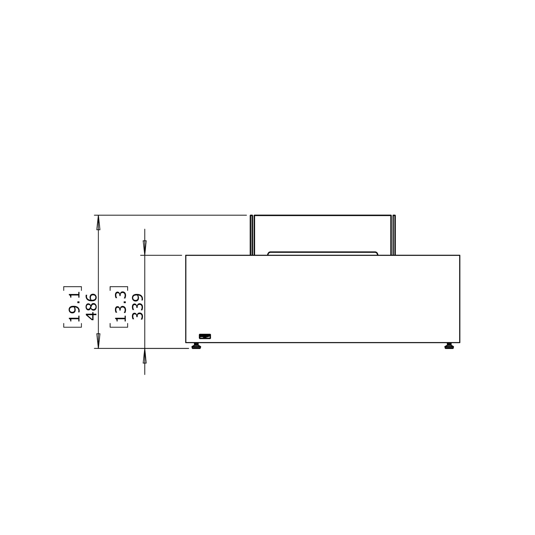 BASE 40 FIRE PIT TABLE - ETHANOL