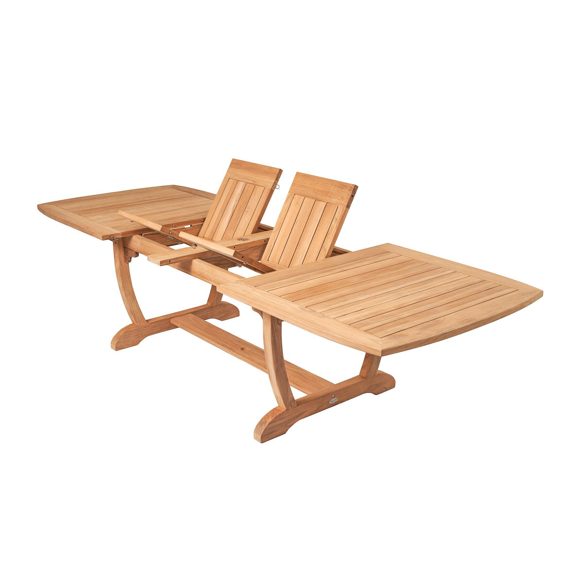 Double Leaf Expansion Dining Table