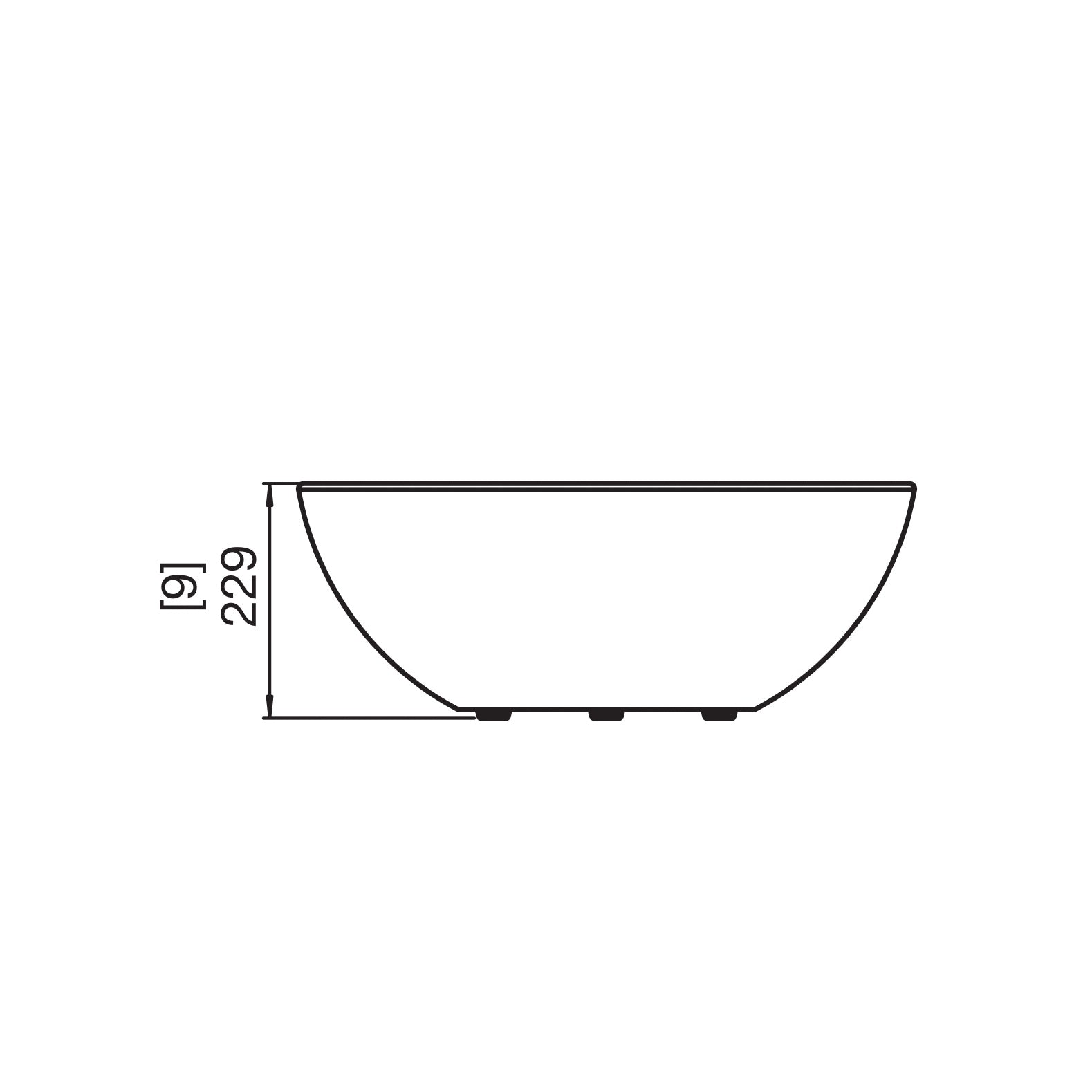 MIX 600 FIRE PIT BOWL - ETHANOL