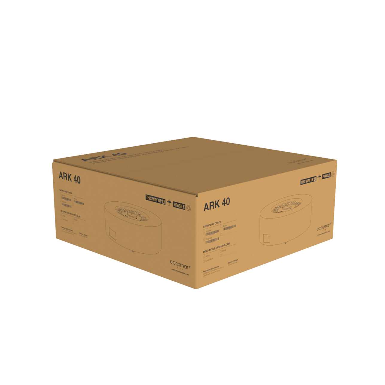 ARK 40 FIRE PIT TABLE - ETHANOL