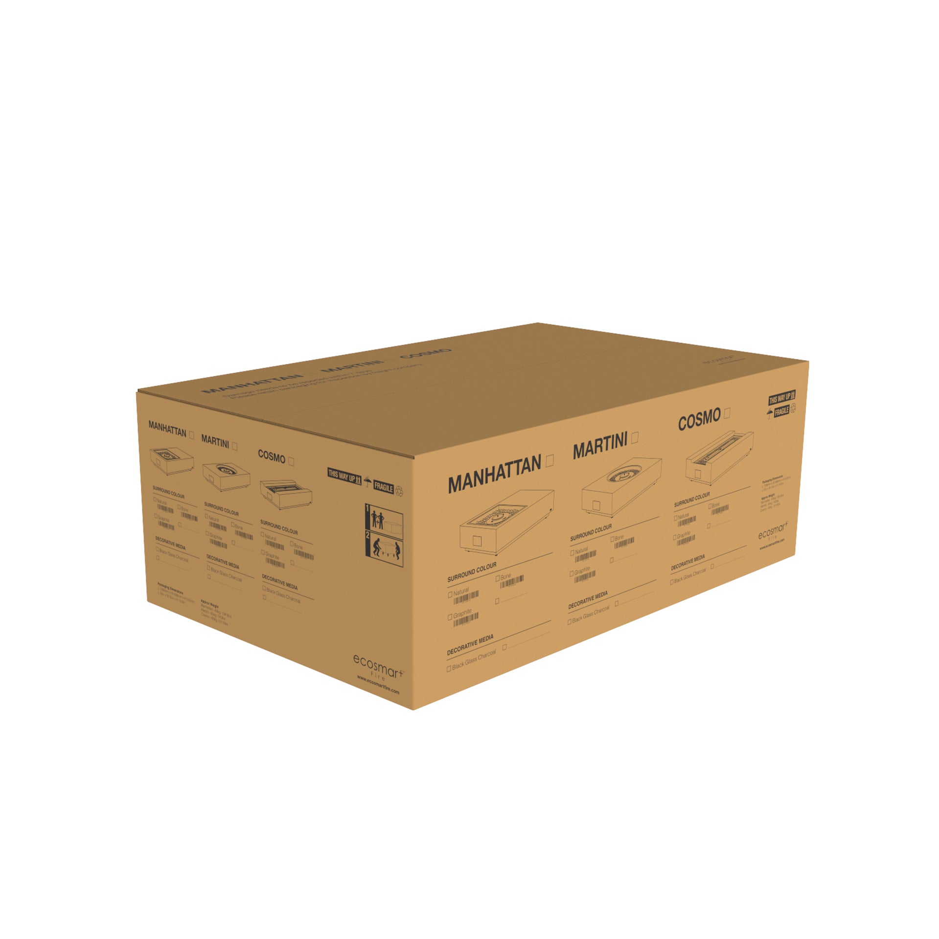 COSMO 50 FIRE PIT TABLE - ETHANOL