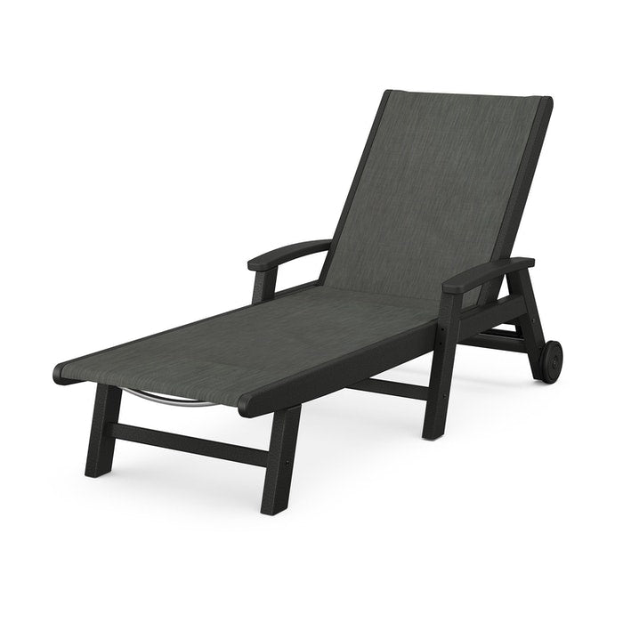 Coastal Chaise With Wheels