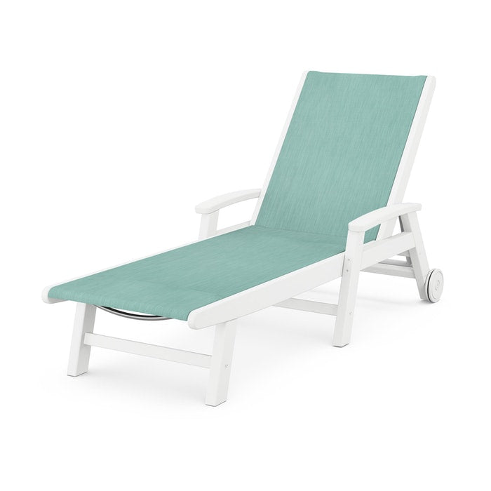 Coastal Chaise With Wheels