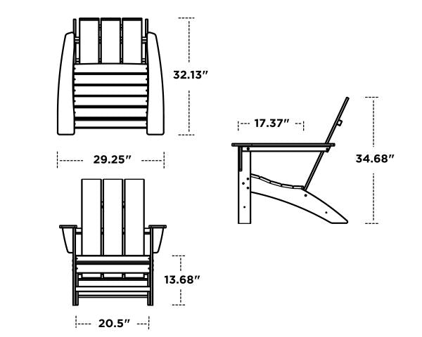 Modern Adirondack Chair