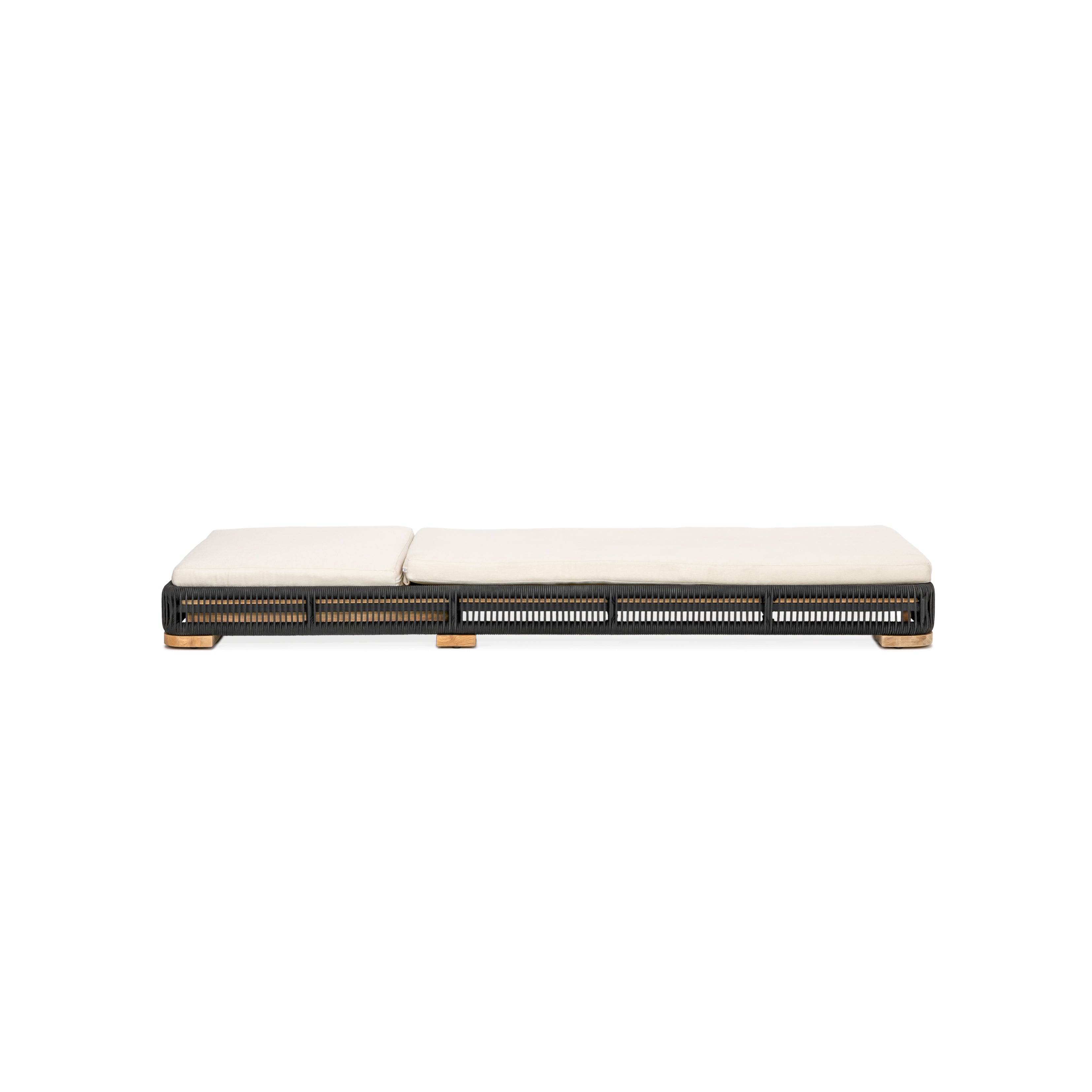 Breeze Chaise Lounge - Full Extension | Teak + Table