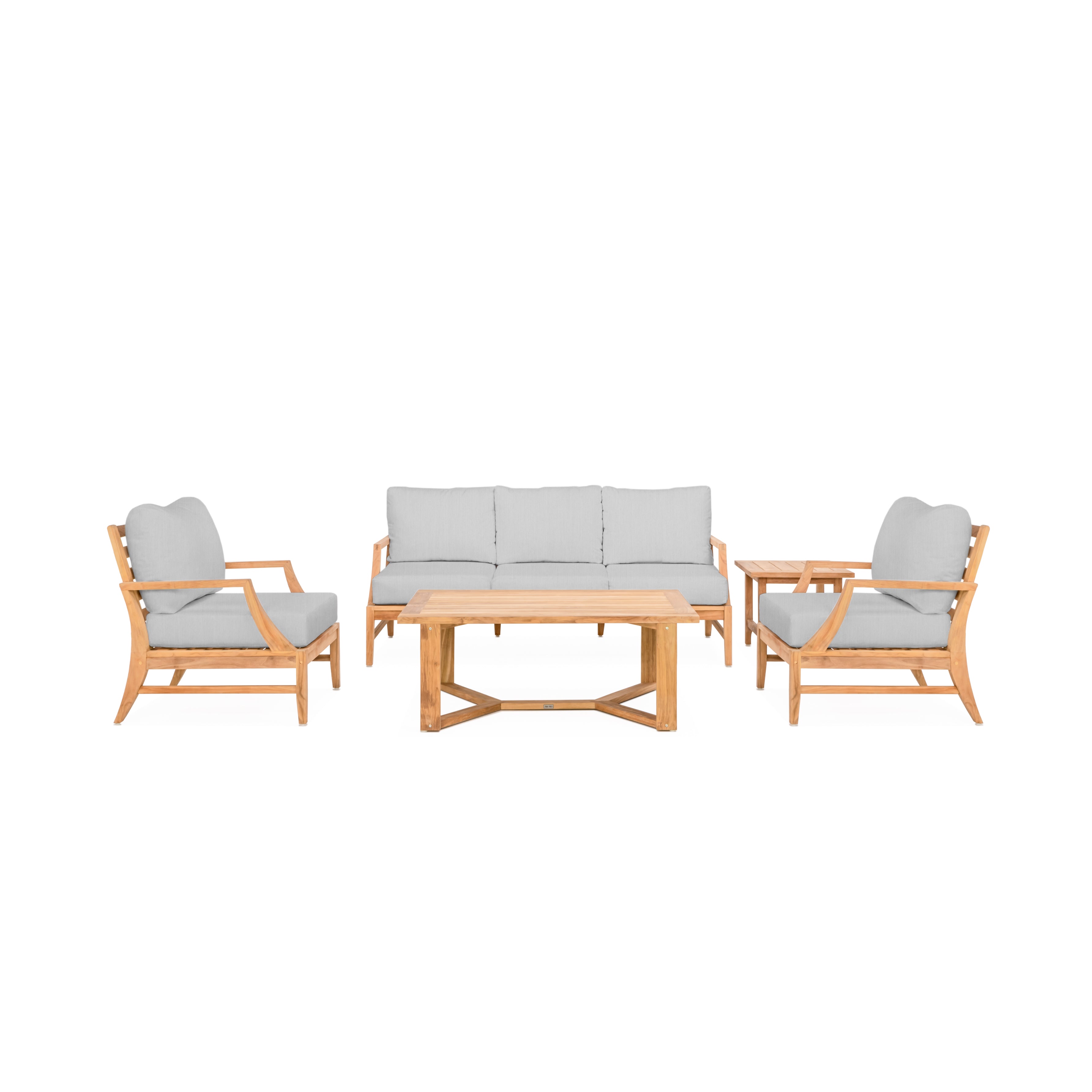Charleston Sofa/Clubs 5-Piece Lounge Set