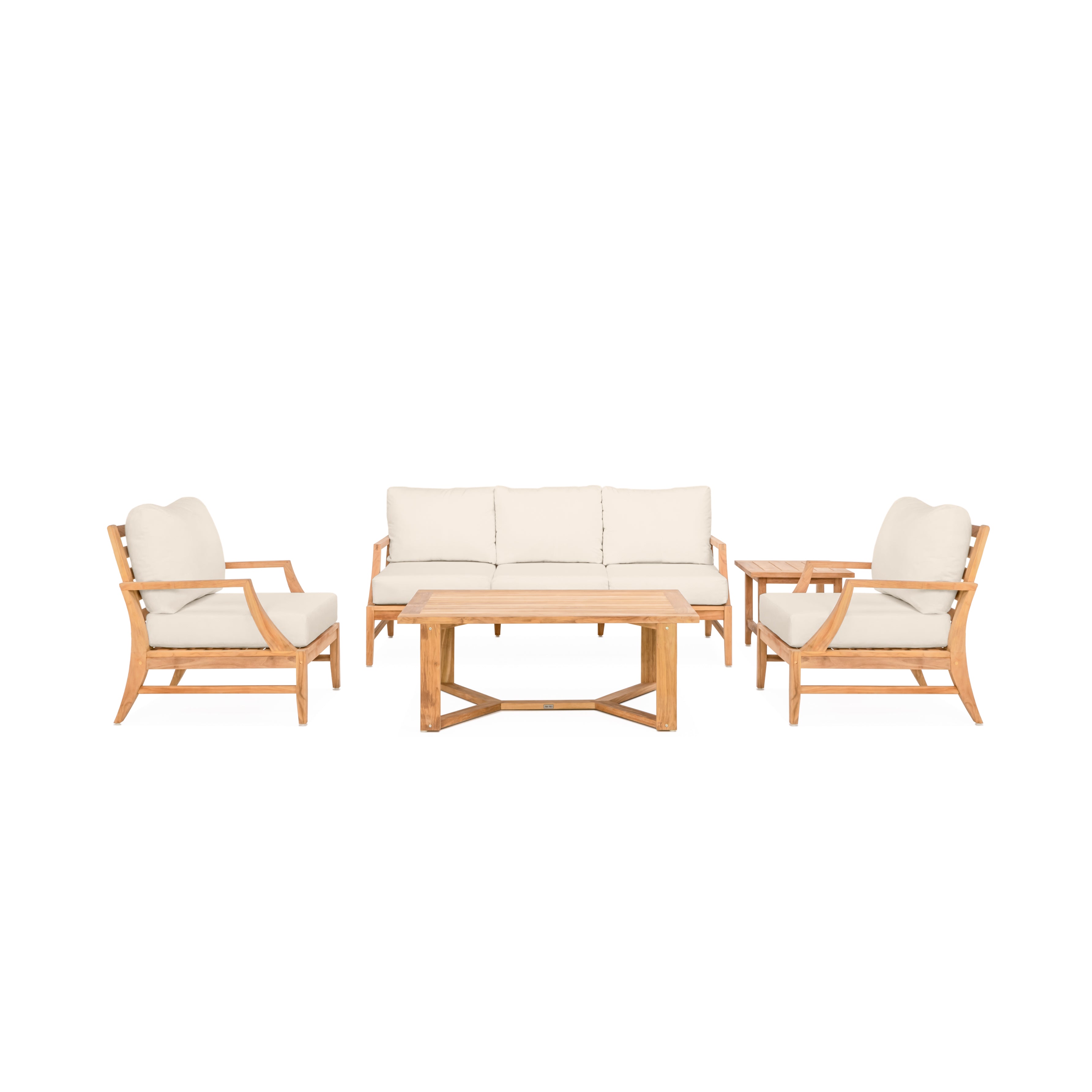 Charleston Sofa/Clubs 5-Piece Lounge Set