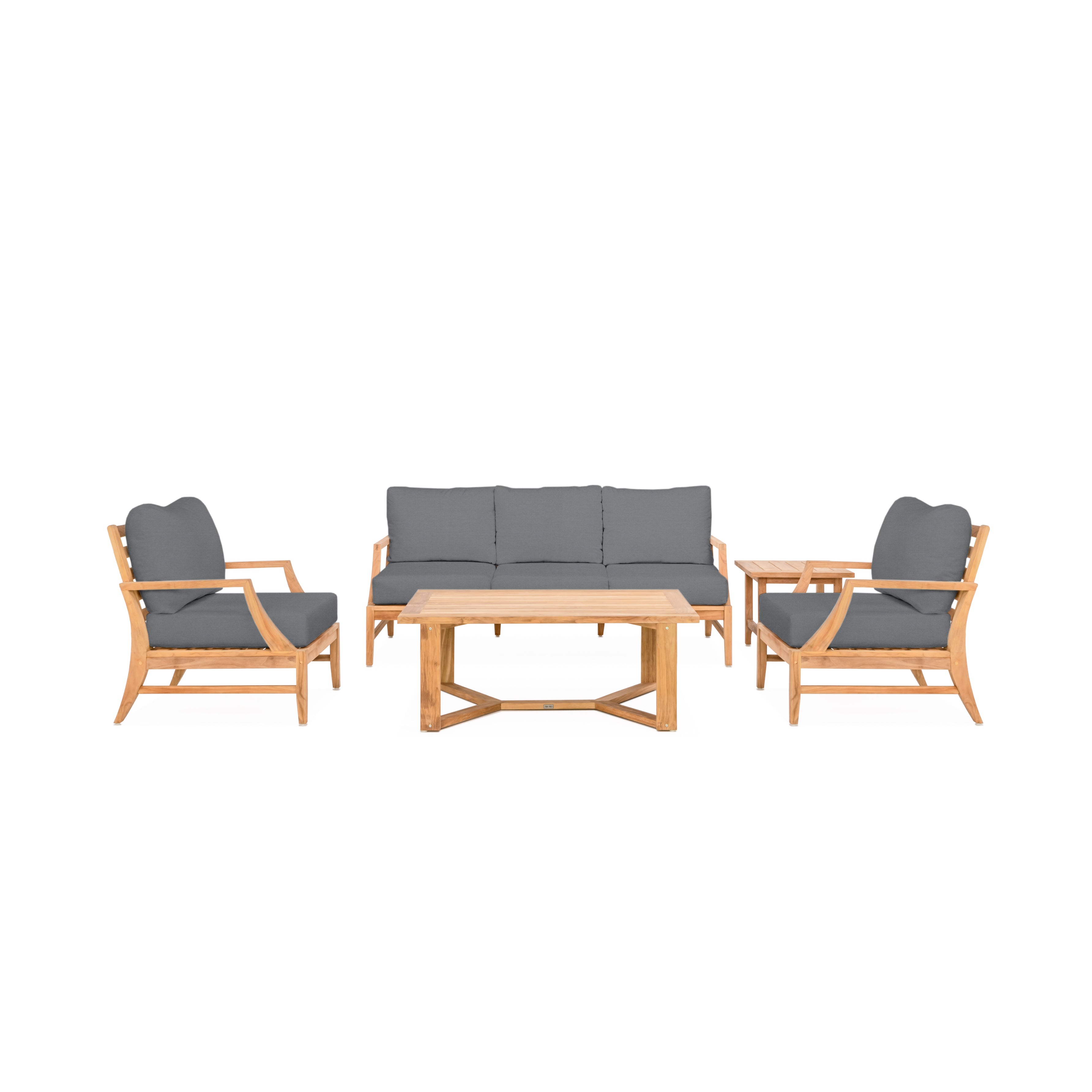 Charleston Sofa/Clubs 5-Piece Lounge Set