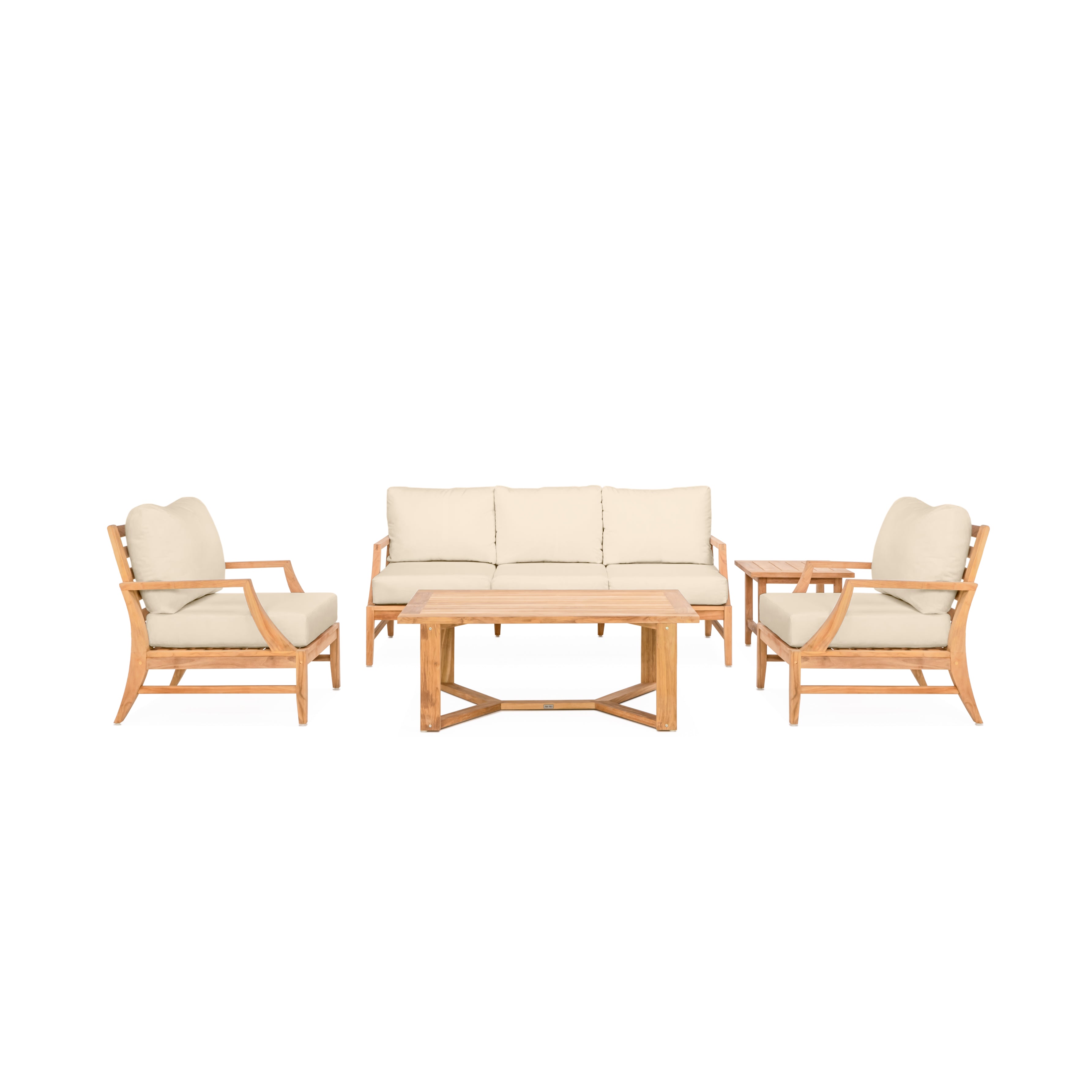 Charleston Sofa/Clubs 5-Piece Lounge Set