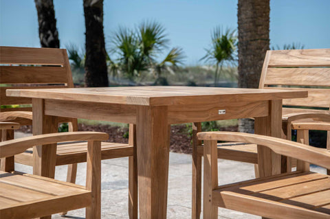 Teak Outdoor Dining Sets for Intimate Moments - 4 Chair Patio Sets You'll Love