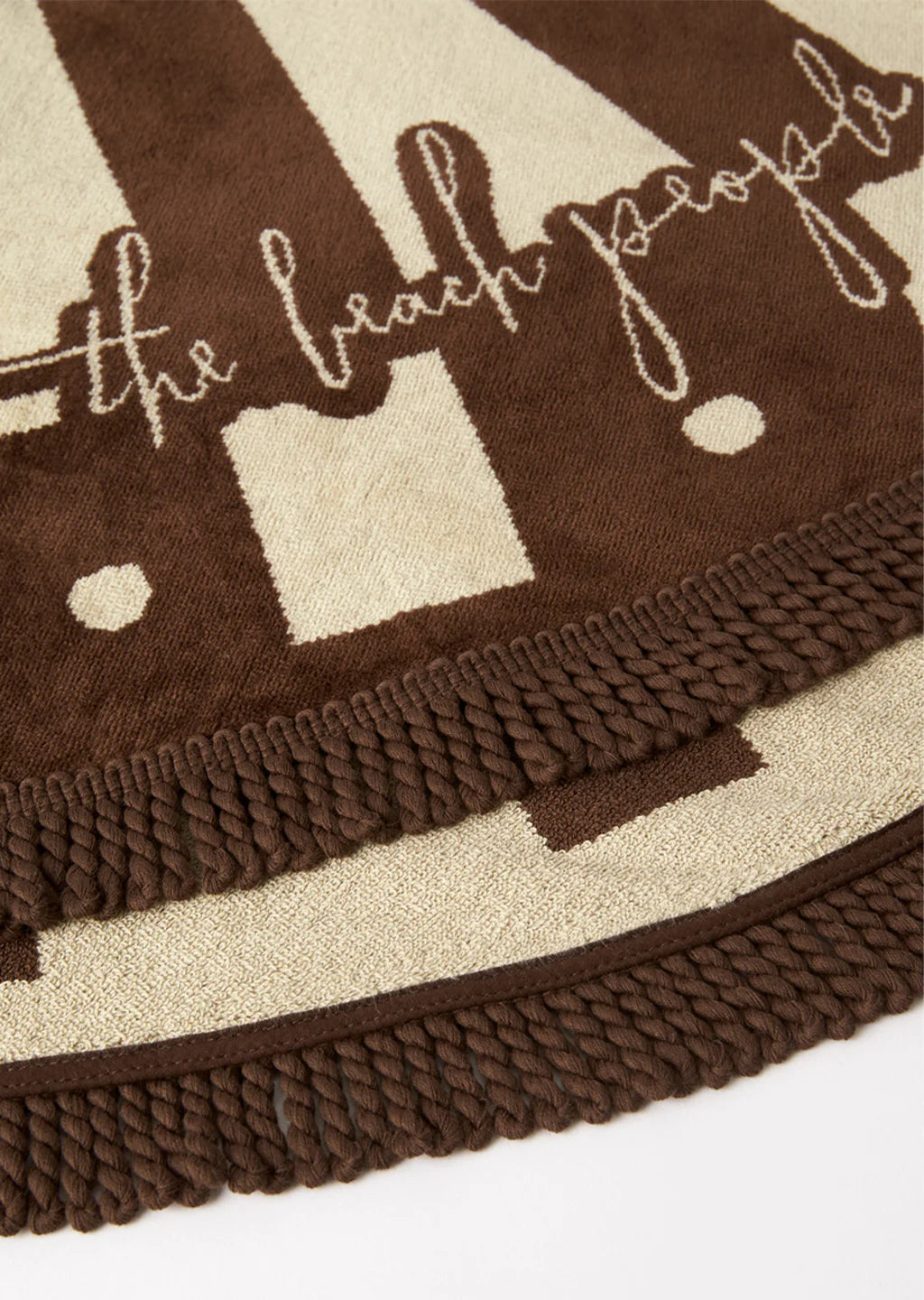 The Beach People Coco Round Towel