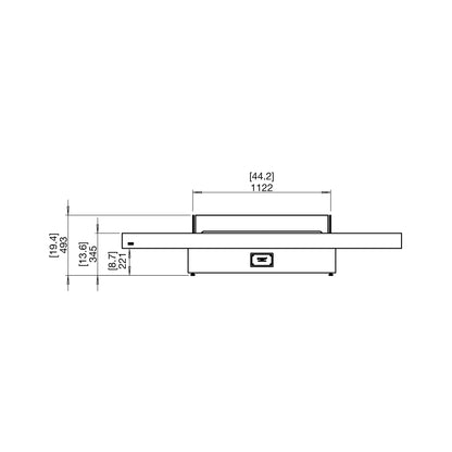 GIN 90 (LOW) FIRE PIT TABLE - ETHANOL
