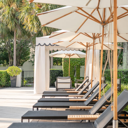 Levante Round Bamboo Umbrella