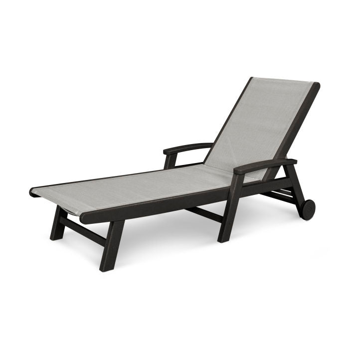 Coastal Chaise With Wheels