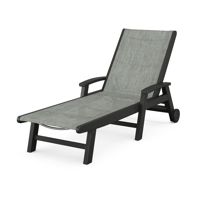 Coastal Chaise With Wheels