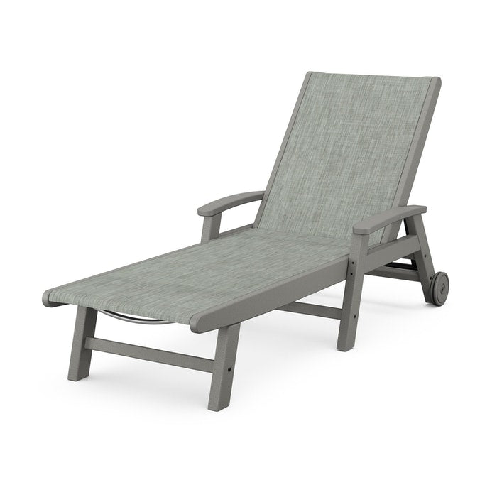 Coastal Chaise With Wheels