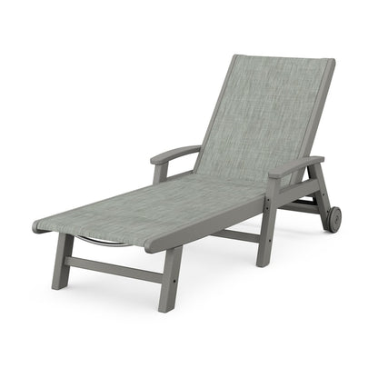 Coastal Chaise With Wheels