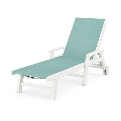 Coastal Chaise With Wheels