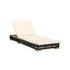 Breeze Chaise Lounge | Teak + Table