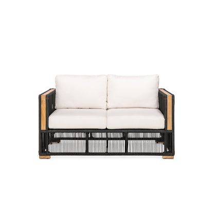 Breeze Loveseat | Teak + Table