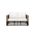 Breeze Loveseat | Teak + Table