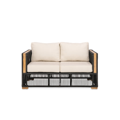 Breeze Loveseat - Natural | Teak + Table