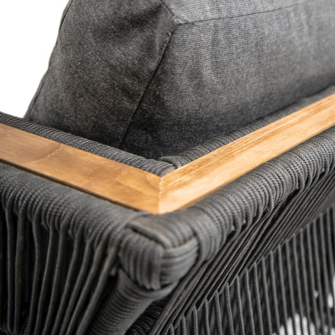 Breeze Sofa - Close Up | Teak + Table