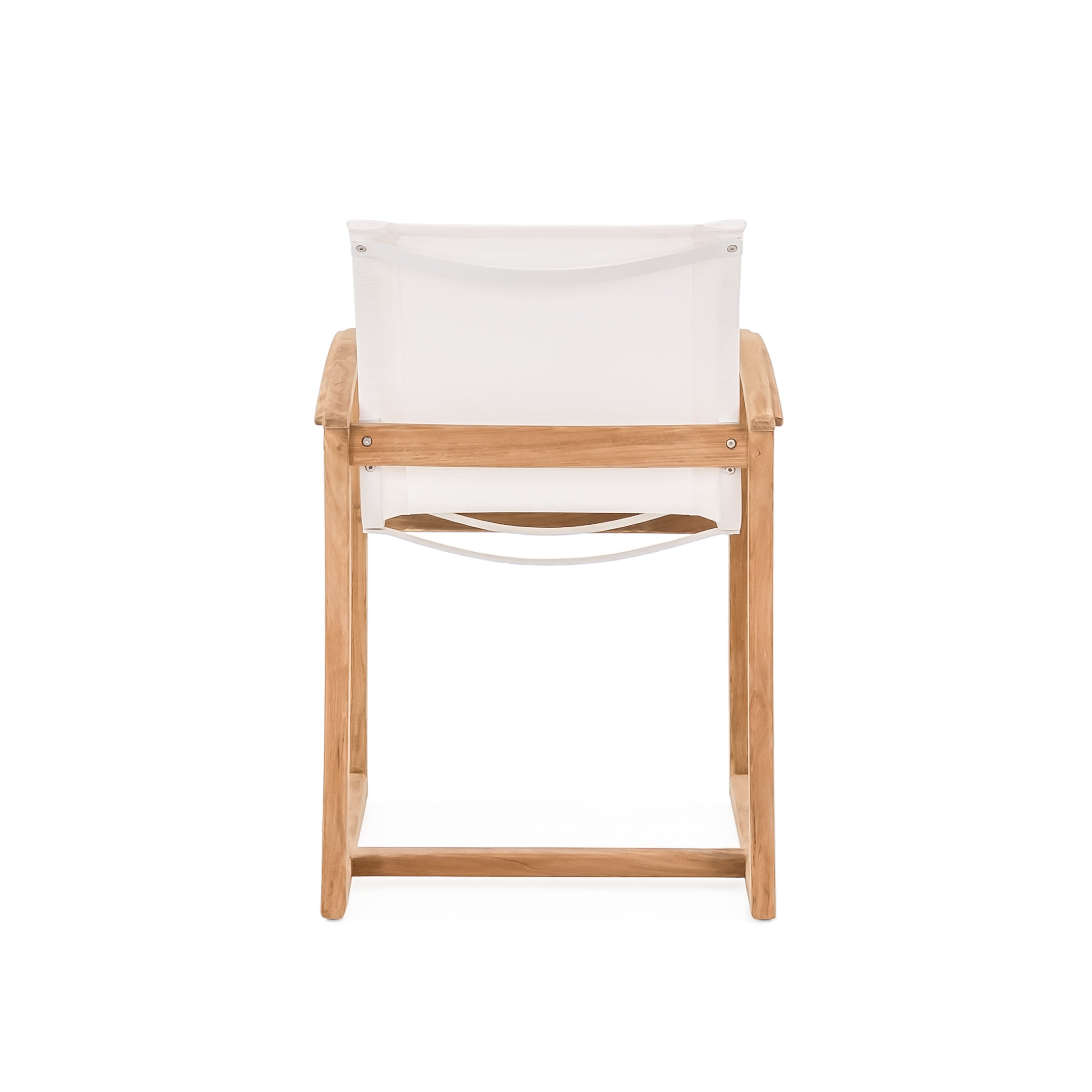 Capri Dining Chair - Back View | Teak and Table