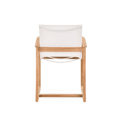 Capri Dining Chair - Back View | Teak and Table