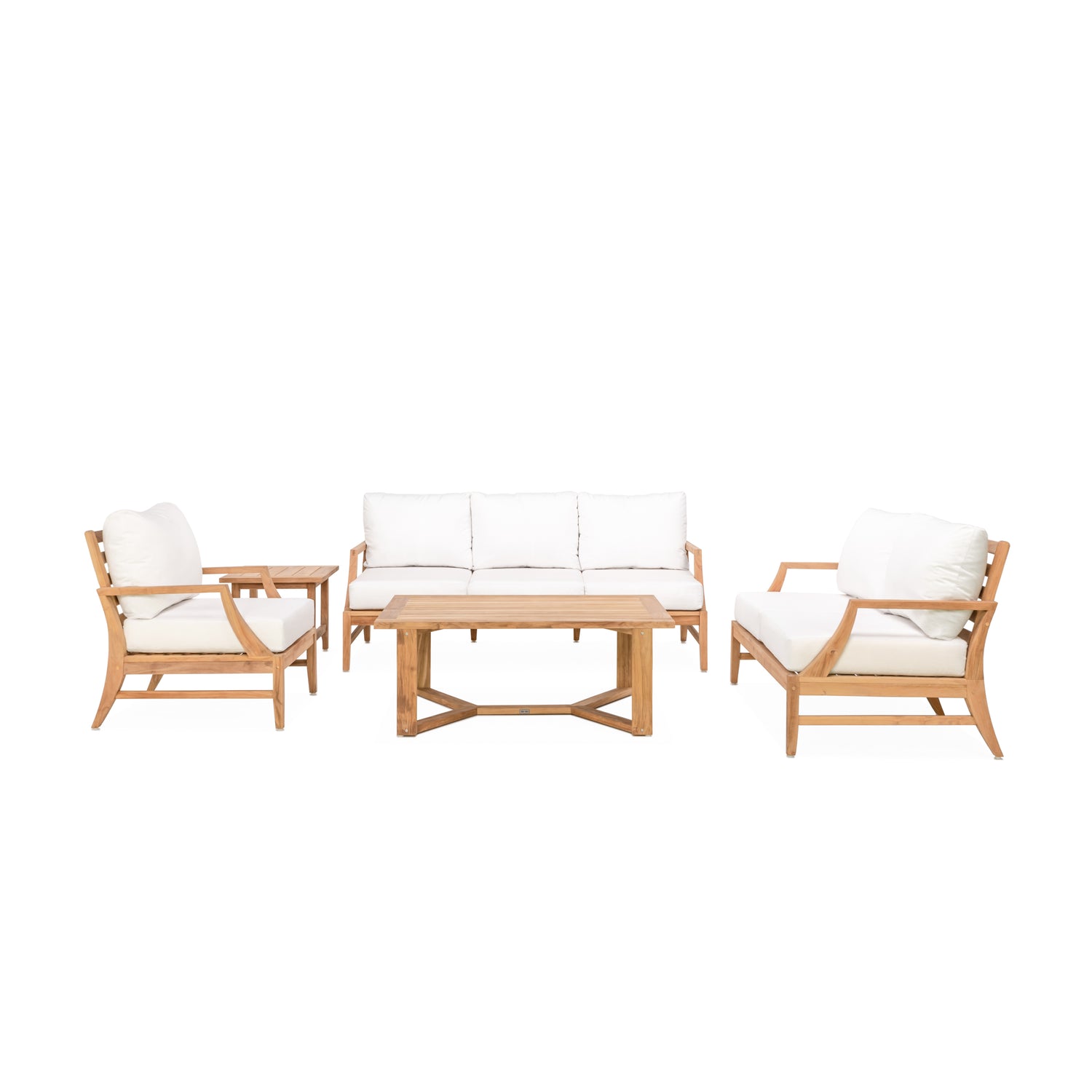 Charleston Sofa/Loveseat/Club 5-Piece Lounge Set