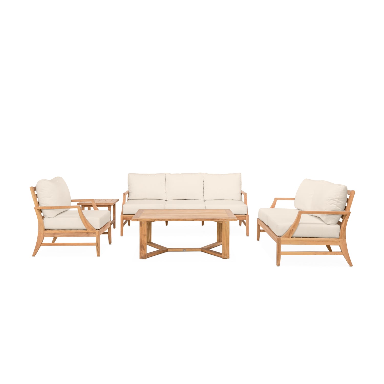 Charleston Sofa/Loveseat/Club 5-Piece Lounge Set