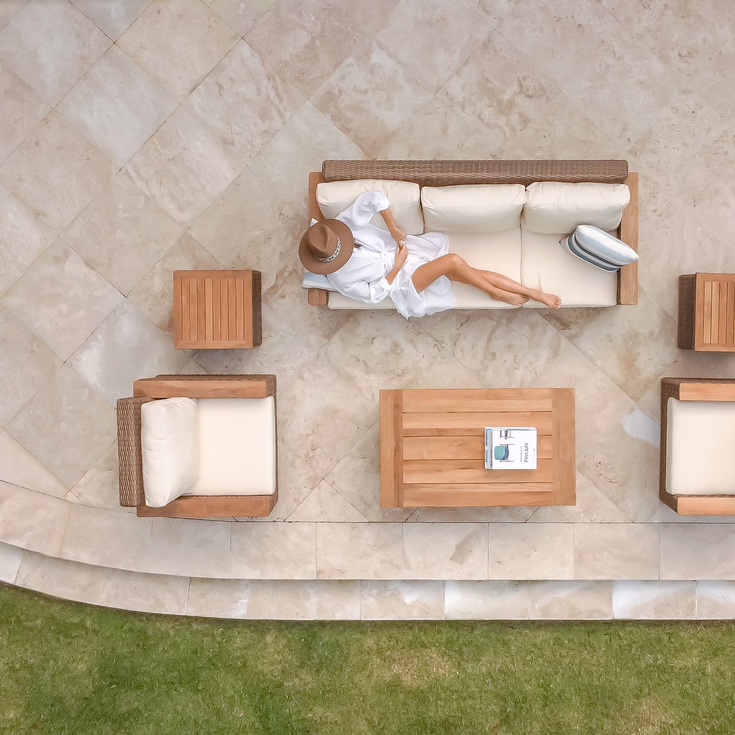 Havana Sofa/Clubs 4-Piece Lounge Set