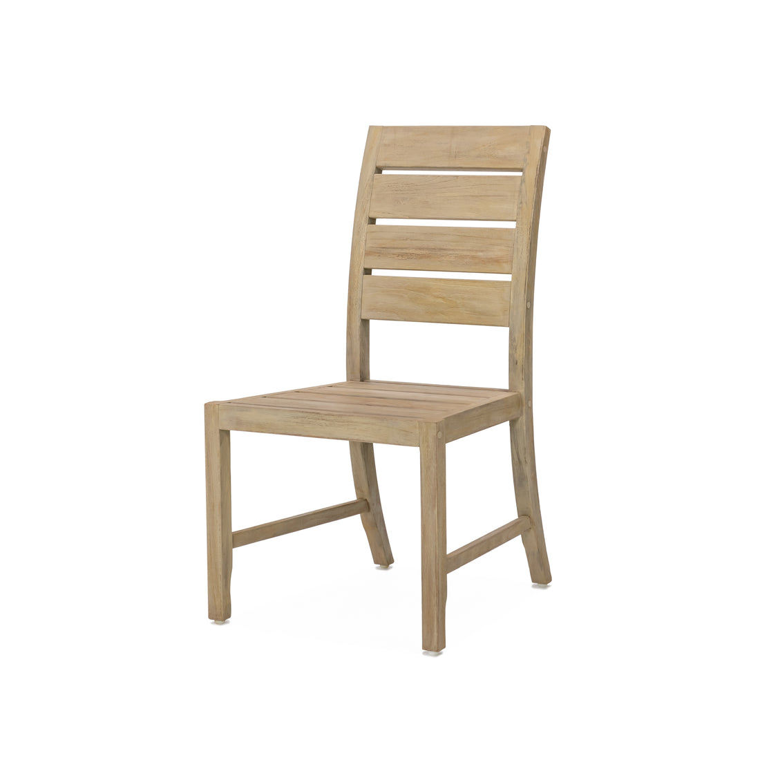 Friday Side Chair Brushed Teak