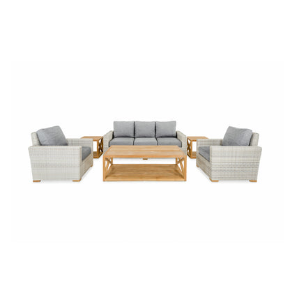 Oyster Bay Sofa/Clubs 6-Piece Lounge Set