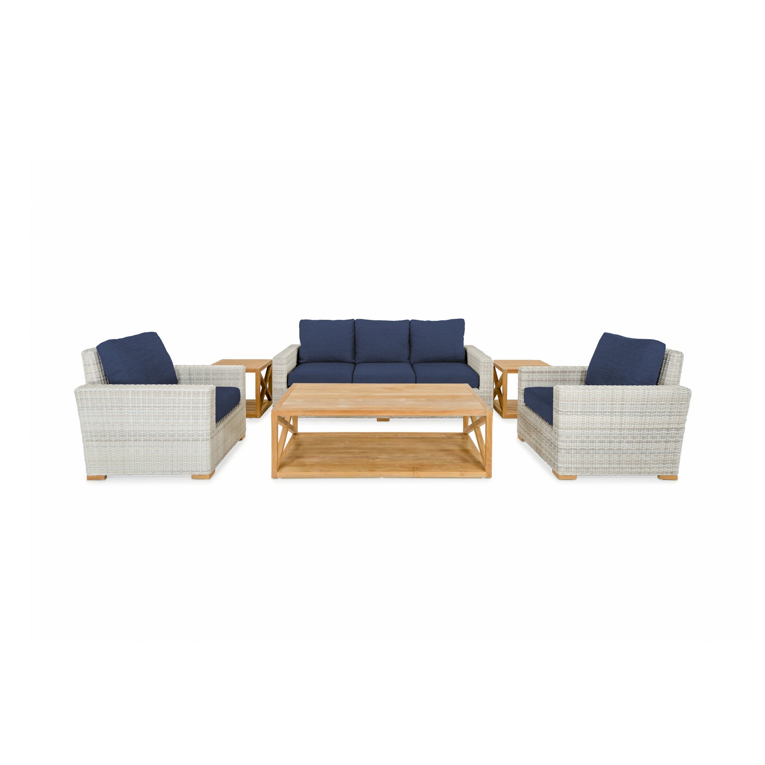 Oyster Bay Sofa/Clubs 6-Piece Lounge Set