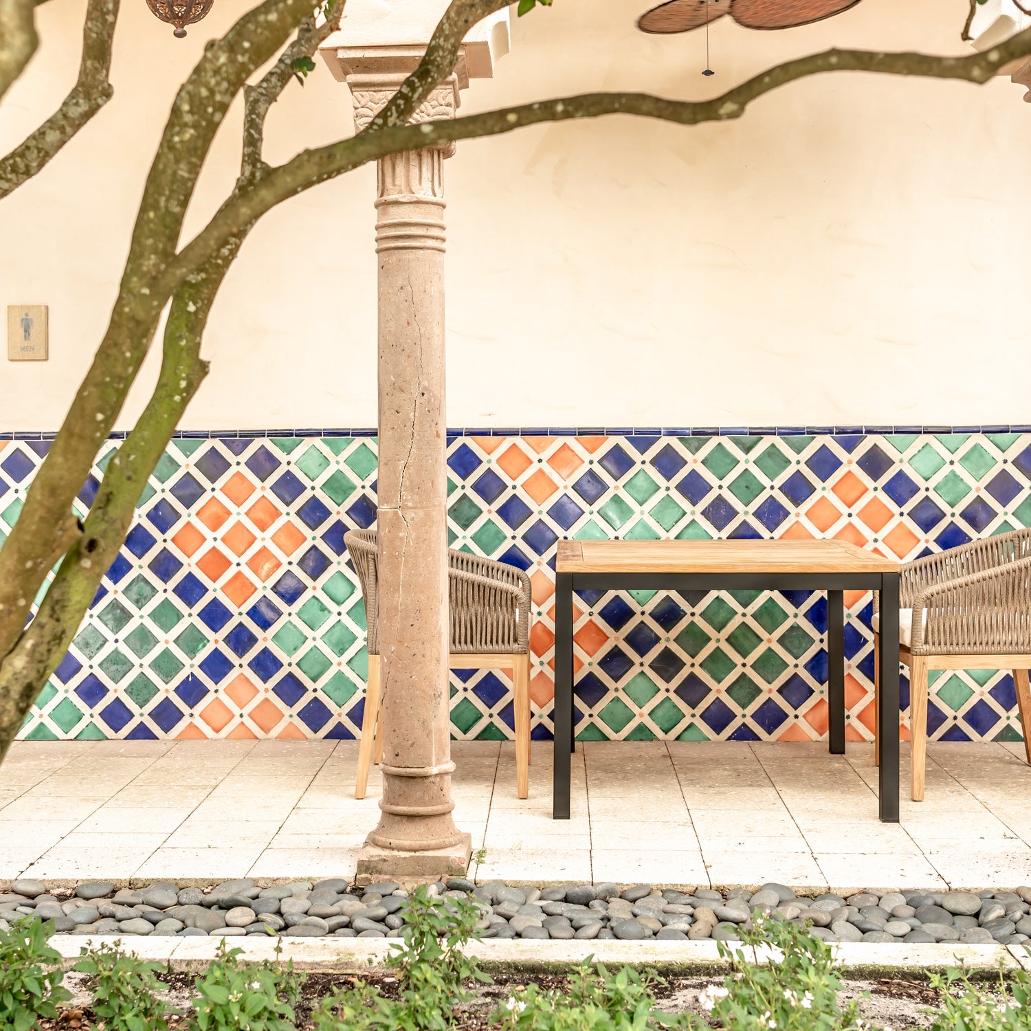 St. Barts 40&quot; Square Table